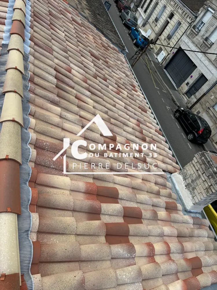 Couverture, Réfection toiture, Pose pare-pluie, Remplacement liteaux, Remplacement contre-liteaux