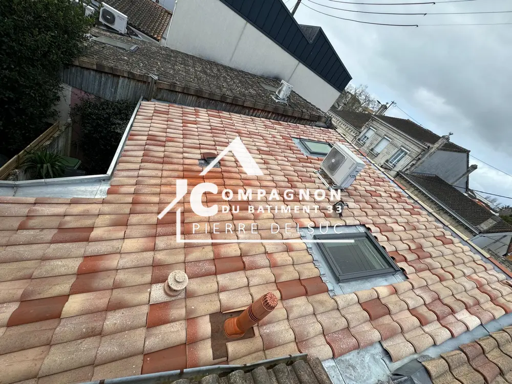 Réfection complète d’une couverture et travaux de zinguerie