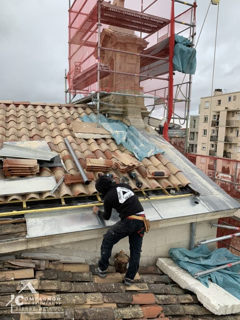 Renforcement charpente à Cestas - Compagnon du Bâtiment 33