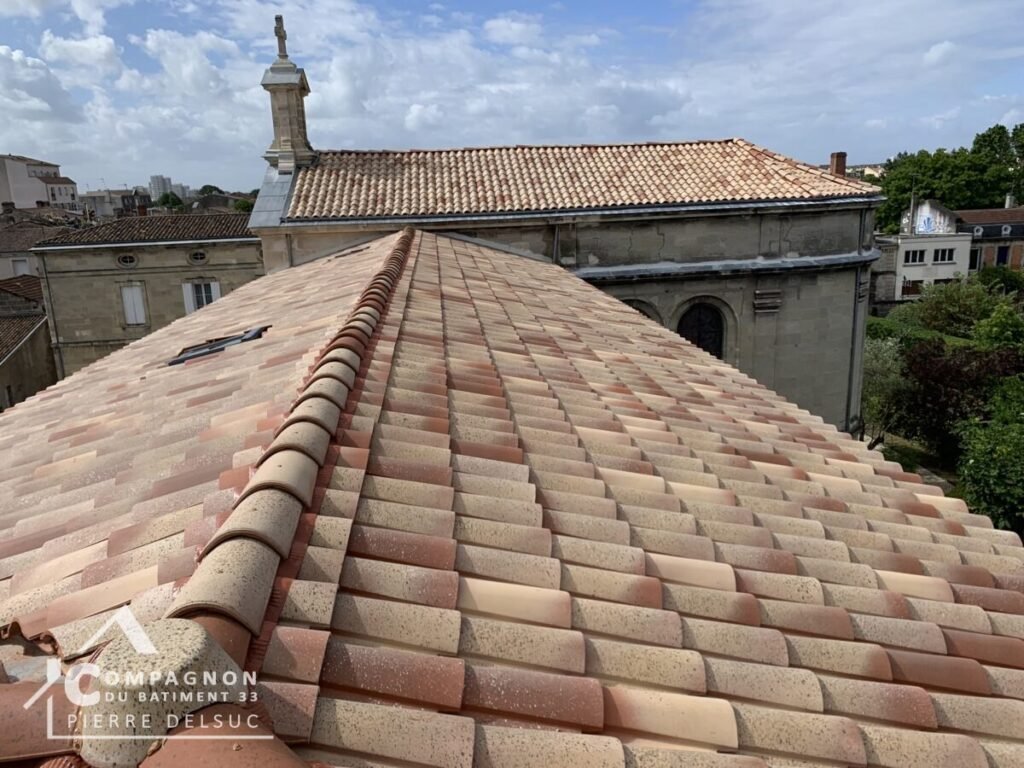 Couverture, Réfection toiture, Pose pare-pluie, Remplacement liteaux, Remplacement contre-liteaux