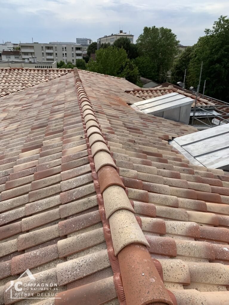 Couverture, Réfection toiture, Pose pare-pluie, Remplacement liteaux, Remplacement contre-liteaux